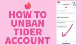 How to Unban Tinder Account | Tinder Account Unbanned(2022)