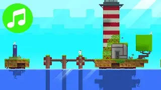 Relaxing Music to CHILL/STUDY/SLEEP To 🎵 10 HOURS Indie Gaming Mix | FEZ Music