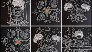 Sankranti special bhogi kundala designs |bhogi kundalu|sankranti muggulu|