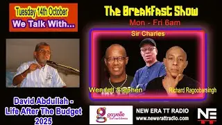 The Breakfast Show | David Abdullah on Trinidad and Tobago&rsquo;s 2026 Budget &mdash; Life After the Budget