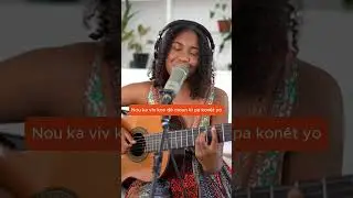 Acoustic Cover of Sove Lanmou By Yvette Dantier  Sov&eacute;Lanmou #ZoukMachineCover