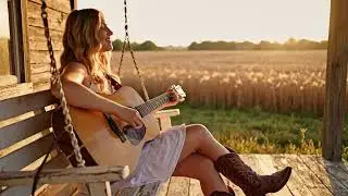 Wildflower Skies Across the Prairie 🌅 Light Country Chill for Slow and Easy Days