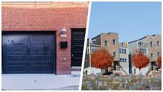 75 Industrial Townhouse Exterior Design Ideas You'll Love ⭐️