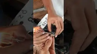 Jalur kabel saklar lampu jauh dekat holder kiri Suzuki Satria Fu Fi Injeksi