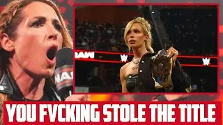 ТЫ УКРАЛА МОЙ ТИТУЛ! БЕККИ ЛИНЧ ПРОТИВОСТОИТ МАКСИН ДЮПРИ НА RAW – 29 ДЕКАБРЯ 2025 ГОДА.