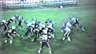 Ware Shoals High School (50) vs Whitmire High School (6) Football Game From 1985 4th Quarter