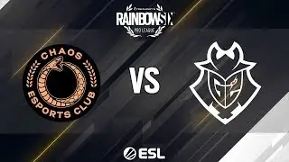 R6 Pro League - Season 9 - EU - CHAOS vs. G2 Esports - Villa - Week 13