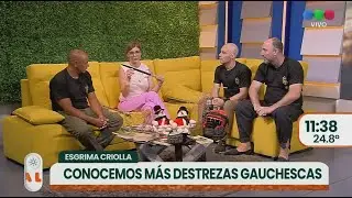 Nos visitan exponentes de la Esgrima Criolla ► TELEFE ROSARIO