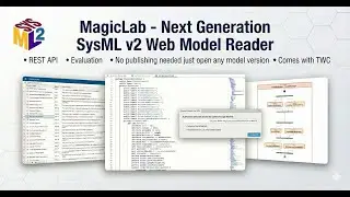 MagicLab - Считыватель веб-моделей SysML v2 нового поколения
