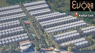 HMDA & RERA Approved || Bhavya-Aspire Spaces's Evora Triplex Villas @ Near Kollur Exit,Hyderabad