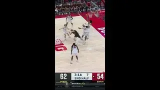 Isaac Likekele Dishes to Zed Key for Two to Close the Gap vs. Wisconsin |Ohio State Men's Basketball