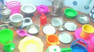 3:1 minute satisfying with Play cooking kitchen Steel set video
