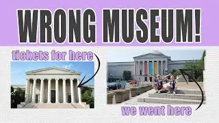 FAMILY TRIP TO THE WRONG MUSEUM | National Gallery of Art | How To Keep Kids Happy In Art Museum