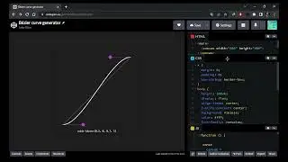 Bézier curve generator - A pen by me