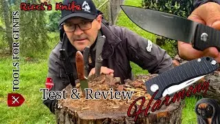 Maxace & PMP Knives Harmony, Balance & SOG Terminus Test & Review
