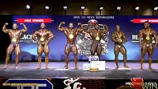 2021 IFBB Chicago Pro First Call Out - Last Call Out - Awards - Men's 212
