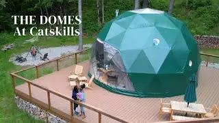 Welcome to our LUXURY Dome! | Geodesic Dome Tour