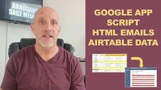 How to Send HTML Email from Google App Scripts. Line by line code walk-thru