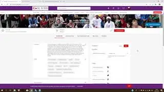 Edit your profile and settings in the TUFH Online Community   Training Video