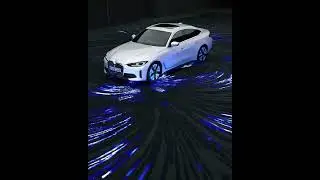 3D-арт проект Media.work и Maxim Zhestkov  для BMW i4   #animation #3dart #blender #3dartist  #art