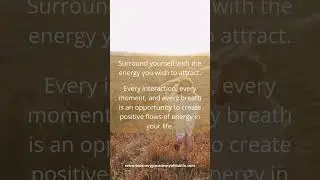 Create positive energy flow