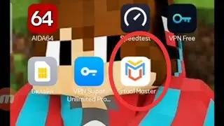Обзор приложения virtual мастер на моём Андроиде ссылка в описании! | mrden