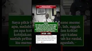 BAHLIL: Demokrasi ya demokrasi tapi tau etika lahh ! #memebahlil #shorts