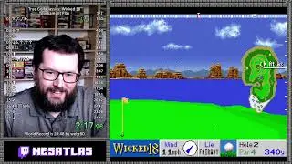🏌️ Wicked 18 (SNES): Tournament Play in 23:01 ⛳