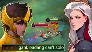 BADANG EASY COUNTER ARLOTT IN EXP LANE ? MOBILE LEGENDS MLBB