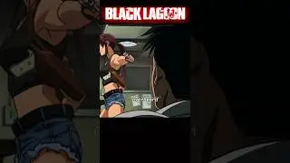 out of 10 bullets not one hit him👀😮|Black Lagoon| #anime