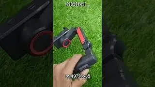 Selfie Stick Gimbal with Tripod Tracking Stabilizer with Built in camera Available #gimball