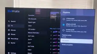 How to upload a playlist to tivimate