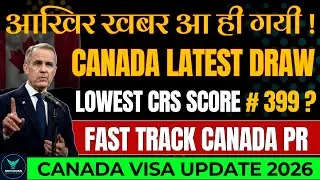 Is the news finally here? Canada Latest CRS Draw | CRS Prediction | Fast Track Canada PR Visa Upd...