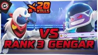 Played against Worlds Best Gengar? SoloQ Ranked with Absol! | Pokemon UNITE