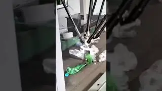 Robotic PET Bottle Sorting with AI#recycling #sorting #petbottle