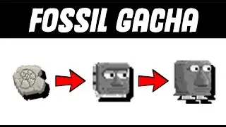 Gacha 200+ Fossils to get Moyaimorph Mask ( PROFIT ? )│Growtopia