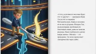 Ваня и секрет сияющего города RUSSIAN детская история научное веселье для детей