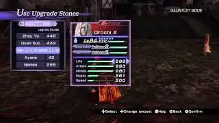 Warriors Orochi 3 Ultimate Infinite Upgrade Stones Glitch.
