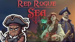Let's Play Red Rogue Sea - FTL But Pirates, and Cards and Turns?!