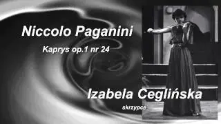 Niccolo Paganini - Kaprys op.1 nr 24
