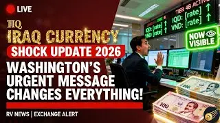 🇮🇶💥 Iraq Currency SHOCK Update 2026 | Washington Sends Urgent Message on Iraqi Dinar
