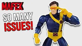 Mafex CYCLOPS (2025 Reissue) X-Men Action Figure Review!