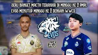 EVOS WWCD🔥 SEMPAT TERDAMPAR DI LAUTAN EVOS REDFACE MENANG MENTAL VS V365 HADEZ | 2022 PMPL ID SPRING