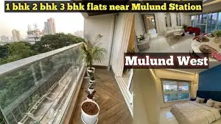 1 bhk 2 bhk 3 bhk flats in Mulund west ! Call 8268515555 ! Flats near Mulund station ! Mumbai