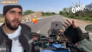 Solo Bike Ride || India In 45 &deg;C || Punjab and it's culture Ep-5 || The Umar