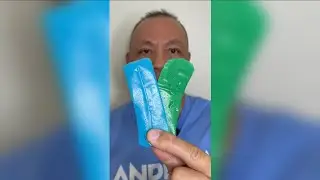 👂ASMR AIRHEADS SOUR TAFFY BARS CANDY (2 FLAVORS) EATING SOUNDS👂ORIGINAL LENGTH👂