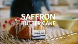 Today, we create Saffron Butter Cake