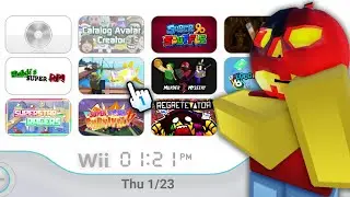 I PLAYED ROBLOX ON THE WII???