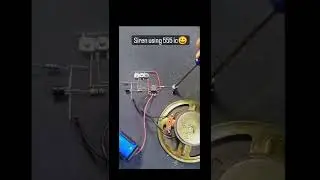 Siren using 555IC