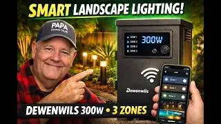 👍 Papa Knows Stuff Shows You the DEWENWILS 300W Wi-Fi Landscape Transformer with 3 Zones&ndash;Thumbs Up!